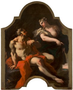 Mytologisk eller allegorisk framställning av Giovanni Antonio Pellegrini