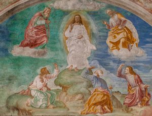 The Transfiguration of Christ, ca 1529 (fresk)