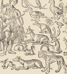 Exempel på recammi, sida 12 verso, 1530. av Giovanni Antonio Tagliente
