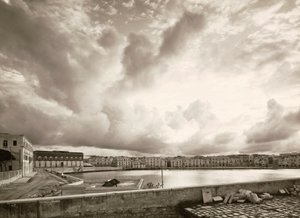 Utsikt över Trani av Phillipe de Marlier