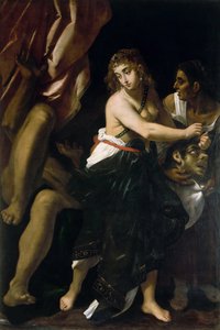 Judith med huvudet av Holofernes, 1608.