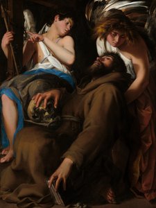 Den helige Franciskus extas, 1601.