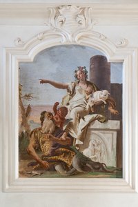 Oskuld skickar bort bedrägeri av Giovanni Battista Tiepolo