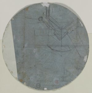 Arkitektonisk skiss(?) (verso)