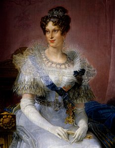 Porträtt av Marie Louise, hertiginna av Parma (Wien av Giovanni Battista Borghesi