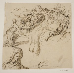 Sovande krigare av Giovanni Battista Caracciolo