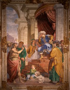 Baptisten tillrättavisar Herodes Antipas