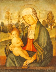 Madonna och barn (målning) av Giovanni Battista Cima da Conegliano