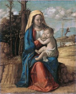 Madonna med barn av Giovanni Battista Cima da Conegliano