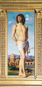 St Sebastian, ca 1502 (olja på panel)