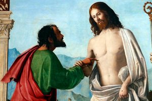 Sankt Thomass otrohet av Giovanni Battista Cima da Conegliano