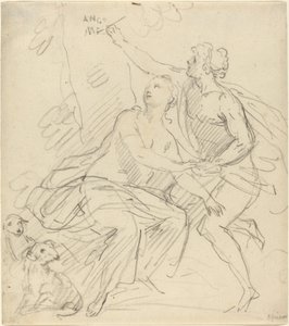 Angelica och Medoro av Giovanni Battista Cipriani