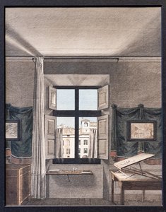 Målarens ateljé i Parma av Giovanni Battista Gubernatis