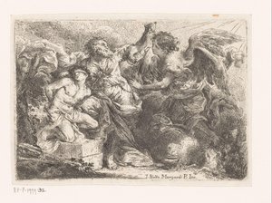 Erbjudande van Isaac av Giovanni Battista Mengardi