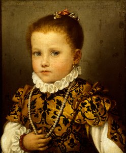 Flicka av familjen Redetti av Giovanni Battista Moroni