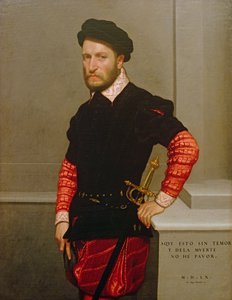 Porträtt av Don Gabriel de la Cueva, hertigen av Albuquerque (1525-71) 1560