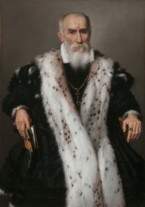 Porträtt av Gian Girolamo Albani 1504-1591, 1573. av Giovanni Battista Moroni