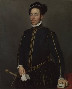 Porträtt av en gentleman The Gentle Knight, ca. 1565