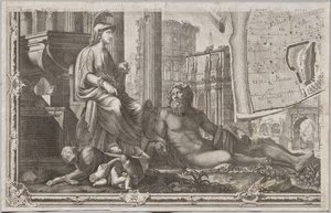 Ny karta över Rom som presenterades av Giambattista Nolli under året MDCCXLVII, känd som La Pianta Grande di Roma