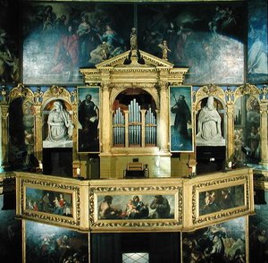 Utsikt över orgeln, 1615 av Giovanni Battista Novello