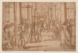 Presentation av kroppen av Sankt Antoninus av Florens