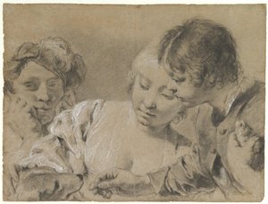 Att mata hunden av Giovanni Battista Piazzetta