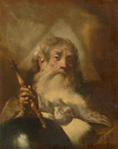 Den evige Fadern, ca. 1750. av Giovanni Battista Piazzetta