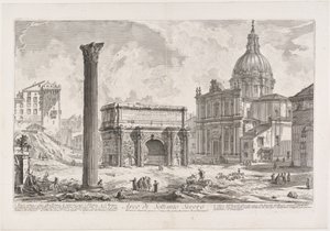 Septimius Severus båge av Giovanni Battista Piranesi