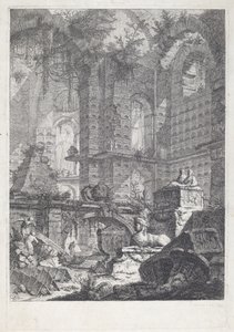 Gravkammare av Giovanni Battista Piranesi