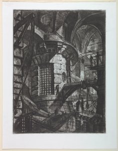 Fängelseserien, tavla III av Giovanni Battista Piranesi