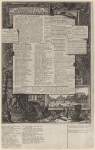 Katalog över verk av Giovanni Battista Piranesi