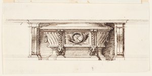 Design för en Altar Mensa av Giovanni-Battista Piranesi