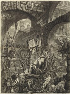 Aus der Serie Die imaginären Gefängnisse von Giovanni Battista Piranesi
