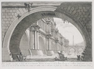Hall i korintisk ordning av Giovanni Battista Piranesi