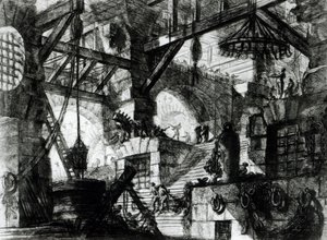 Imaginäres Gefängnis von Giovanni Battista Piranesi