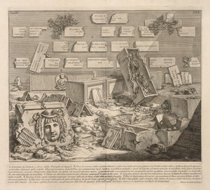 Inskriptioner av Liberti och Servi av Giovanni-Battista Piranesi