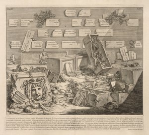 Inskrifter av frigivna och tjänare. av Giovanni Battista Piranesi
