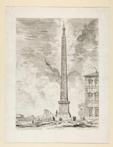 Egyptisk Obelisk (Egyptisk Obelisk), från utsikt över Rom av Giovanni-Battista Piranesi