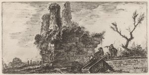 Grab der drei Brüder Curiati in Albano von Giovanni Battista Piranesi