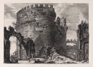 Cecilia Metellas grav av Giovanni-Battista Piranesi