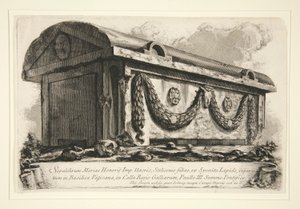 Graven av Maria Honorius Imp. din fru av Giovanni-Battista Piranesi