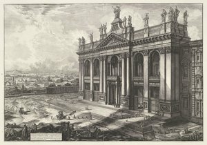 Sankt Johann von Lateran in Rom von Giovanni-Battista Piranesi