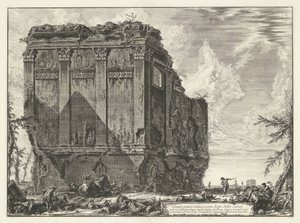 Tempel van Salus i Rom Forntida tempel allmänt känt som della Salute på Via d