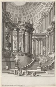 Forntida tempel av Giovanni Battista Piranesi