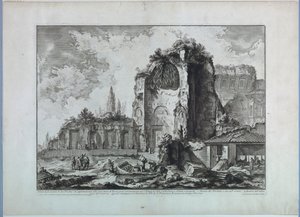 Venus tempel i Rom av Giovanni-Battista Piranesi