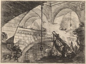 Der Bogen mit einem Muschelornament von Giovanni Battista Piranesi