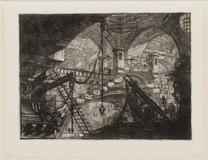 Bågen med snäckornamentet av Giovanni Battista Piranesi
