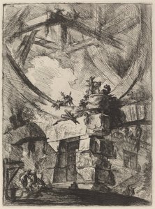 Det gigantiska hjulet av Giovanni Battista Piranesi