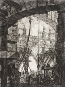 Det stora torget av Giovanni Battista Piranesi