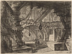 Der Pier mit Ketten von Giovanni Battista Piranesi